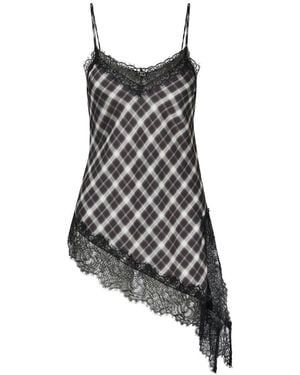 Liu Jo Top With Lace Detail - Black