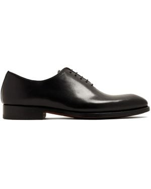 Magnanni Leather Oxford Shoes - Black