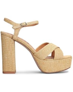 Bibi Lou Primrose Woven Sandals - Metallic