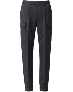 Paolo Pecora Cargo Trousers - Blue