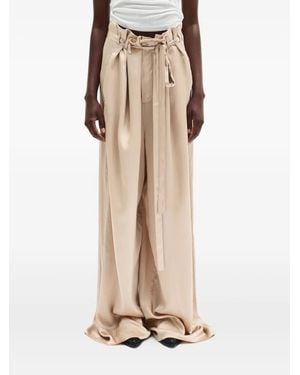 Ann Demeulemeester Odit ワイドパンツ - ナチュラル