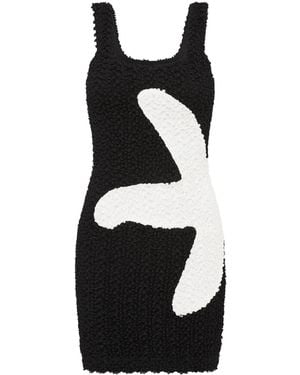 Rebecca Vallance Kiyo Knit Mini-Dress - Black