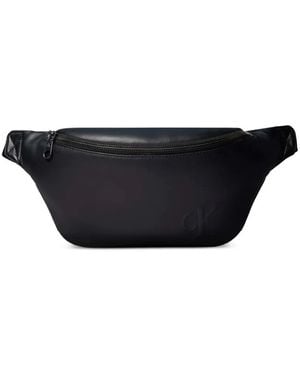 Calvin Klein Sac Banane À Logo Embossé - Noir
