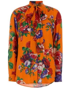 Moschino Printed Shirt - Orange