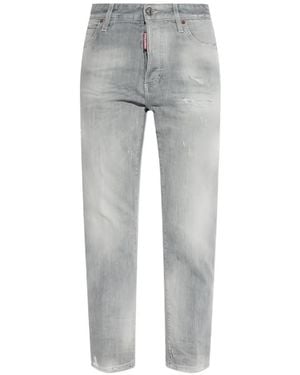 DSquared² Distressed Pants - Gray