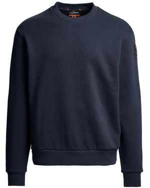 Parajumpers Keota Logo-Patch Sweatshirt - Blue