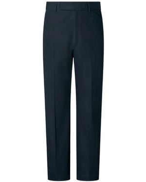 Thom Browne Chino Met Toelopende Pijpen - Blauw