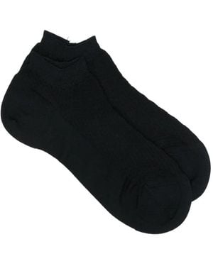 ZEGNA Sleek Dash Socks - Black