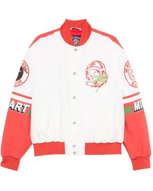 BBCICECREAM Graphic-Print Bomber Jacket - Red