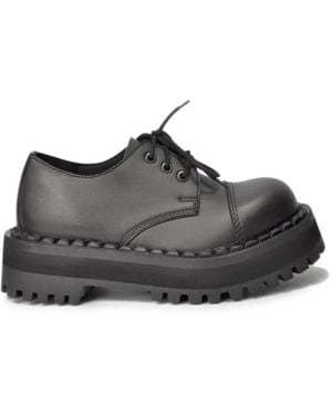 Altercore 354 Platform Derby Shoes - Brown