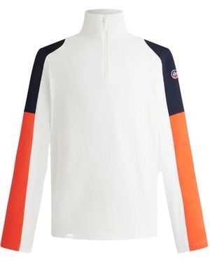 Fusalp Top Pravio Con Mezza Zip - Rosso