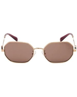 Tory Burch Octagonal-Frame Sunglasses - Pink