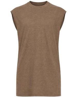 Rick Owens Porterville Rainino Tank Top - Brown