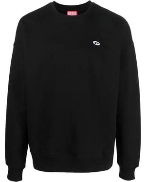 DIESEL S-Rob-Doval-Pj Sweatshirt - Schwarz