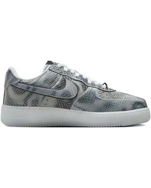 Nike X Kobe Bryant Air Force 1 Lenticular Lace-Up Sneakers - Gray