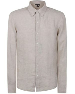 Michael Kors Long Sleeves Linen Shirt - Grey