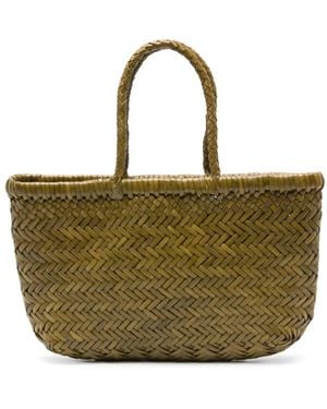 Dragon Diffusion Borsa Tote Flat Gora Mini - Verde