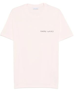 Maison Labiche Popincourt Embroidered T-Shirt - Pink
