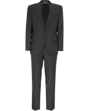 BOSS Single-Breasted Suit - Black