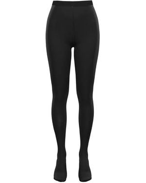Wolford Opaque Matte-Finish Tights - Black