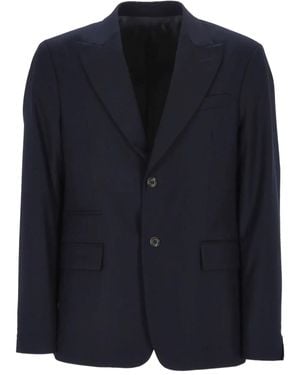 Officina 36 Blazer À Boutonnage Simple - Blue