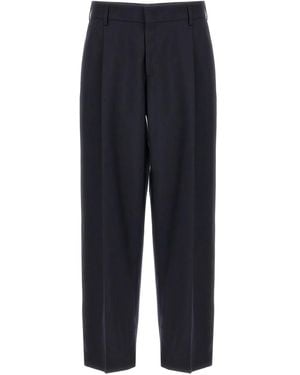 Cellar Door Straight Trousers - Blue