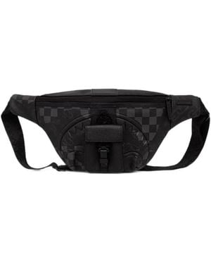 Sprayground Marsupio A Quadri - Nero
