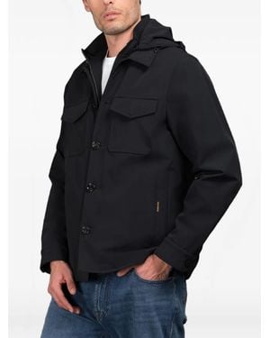 Moorer Maffei Shirt Jacket - Blue