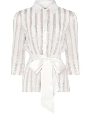 Temperley London Selena Hemd - Weiß