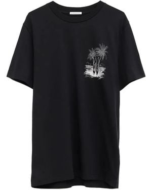 Moncler Classic Cotton Short Sleeve T-Shirt - Black