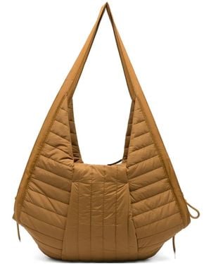 Rains Koya Quilted Shoulder Bag - Natural
