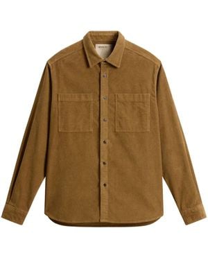 Woolrich Corduroy Buttoned Shirt - Brown