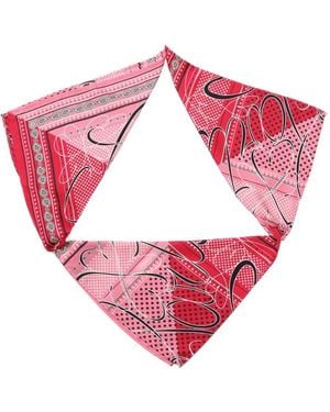 Faliero Sarti Foulard Con Stampa Bandana - Rosa