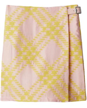 Burberry Rock Mit Check - Gelb