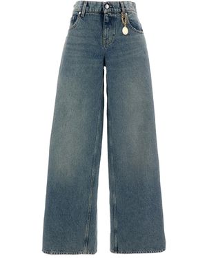 Stella McCartney Five-Pocket Wide Jeans - Blue