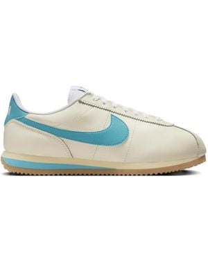 Nike Cortez Swoosh Detail Sneakers - Blue