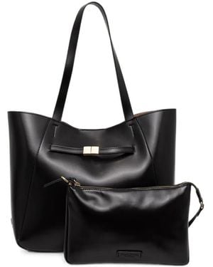 Marc O' Polo Tessa Leather Tote Bag - Black