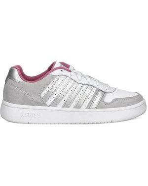K-swiss Striped Panel Sneakers - White