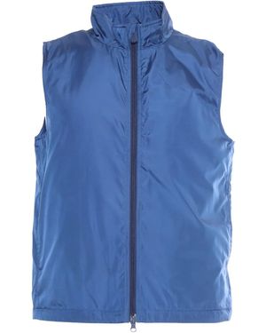 Aspesi Gilet Imbottito Smanicato - Blu
