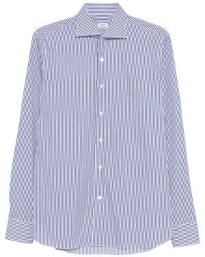 Borriello Camicia A Righe - Viola