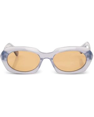 Retrosuperfuture Epoca Bella Rectangle-Frame Sunglasses - Natural