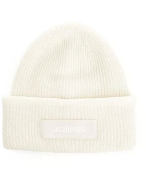Jacquemus The Gros Grain Beanie - White