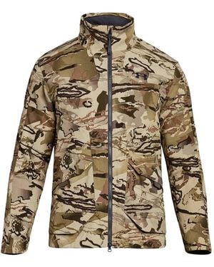 Under Armour Camouflage Grit Zip-Up Jacket - Natural