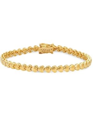 Jennifer Meyer Heart Tennis Armband - Mettallic