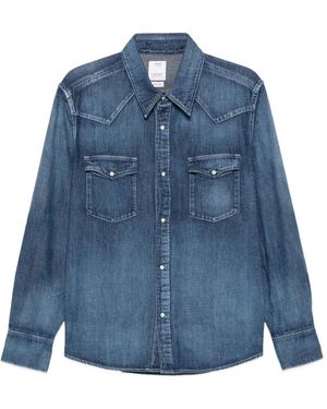 Visvim Giacca-Camicia Social Sculpture - Blu