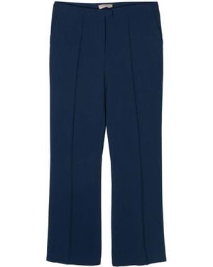 Blanca Vita Pantalon Pleomele À Coupe Courte - Bleu