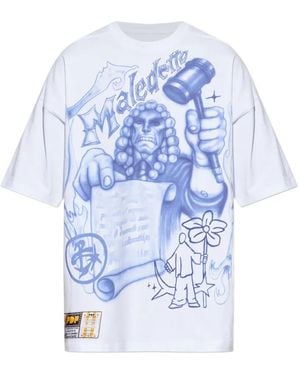 PDF Graphic T-Shirt - Blue