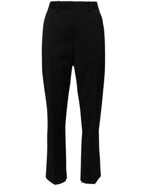 Helmut Lang Slim-Fit Wool Trousers - Black
