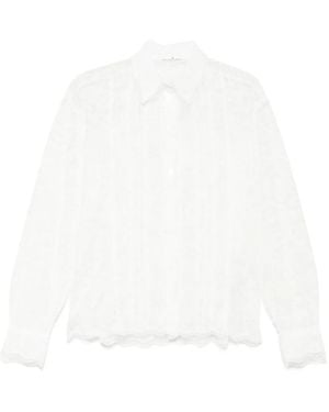 Ermanno Scervino コードレース シャツ - ホワイト
