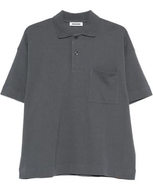 DARKPARK Pocket Short-Sleeve Polo Shirt - Grey